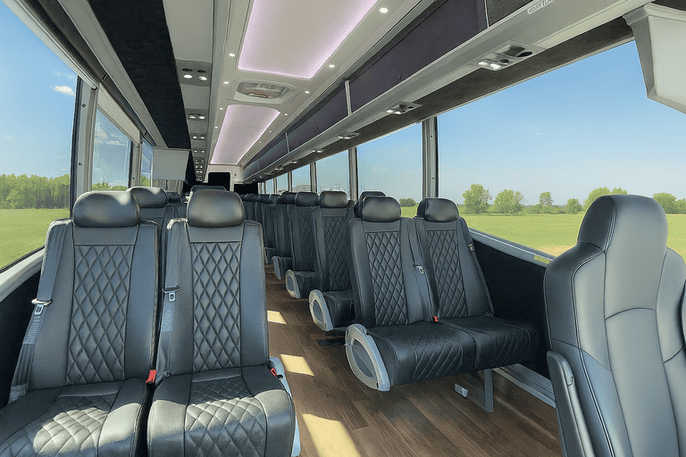 coach bus in Rockwall