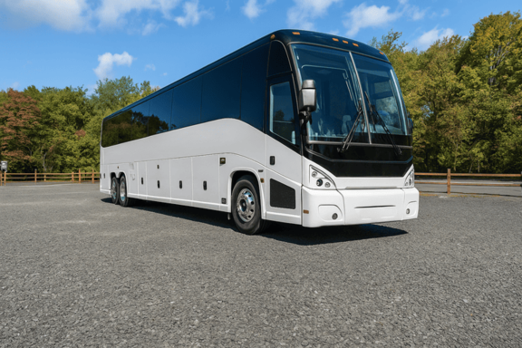 Rockwall Charter Bus 56 Passenger Charter Bus