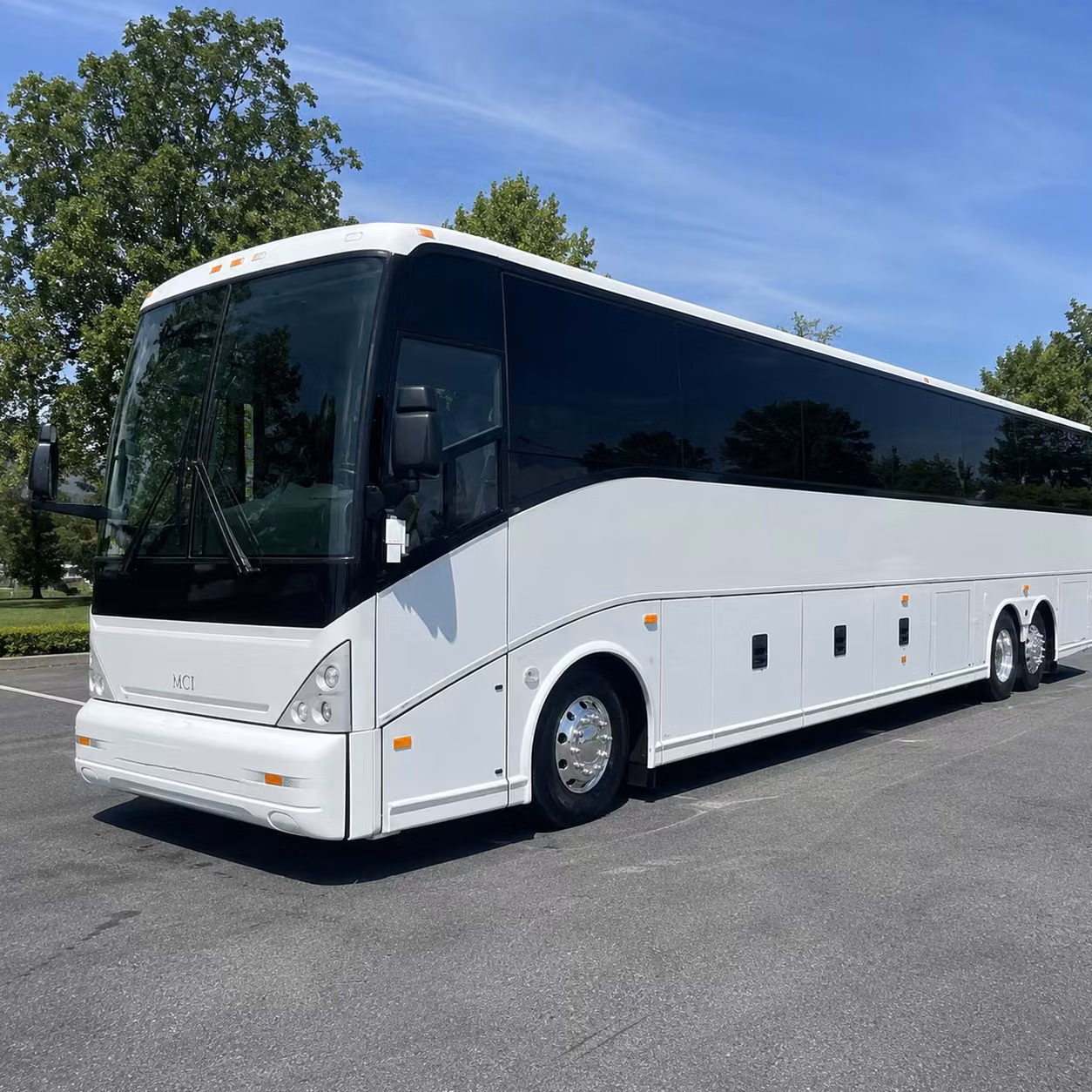 rockwall 56 passenger charter bus rental
