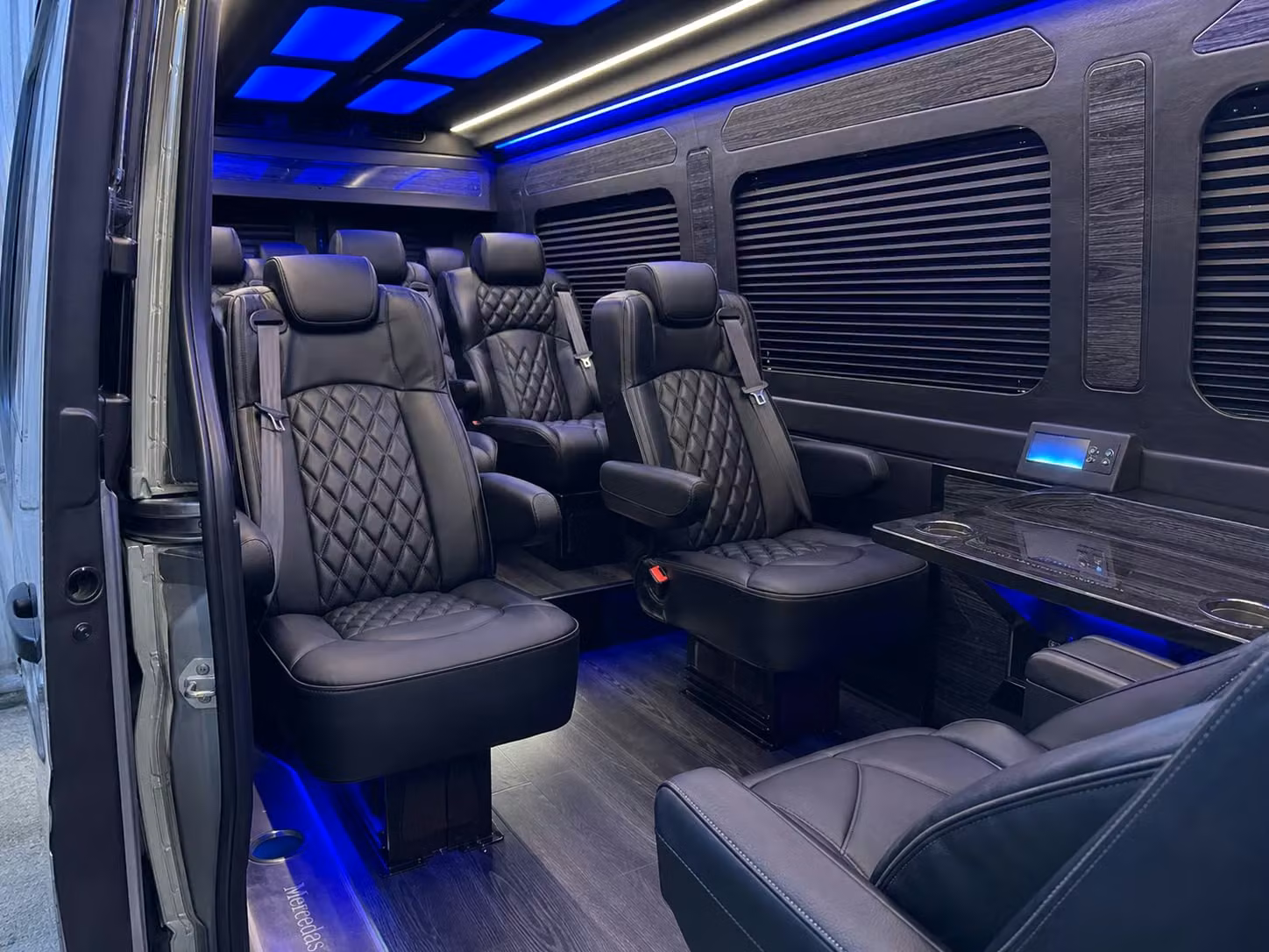 sprinter van transportation for groups and events across rockwall