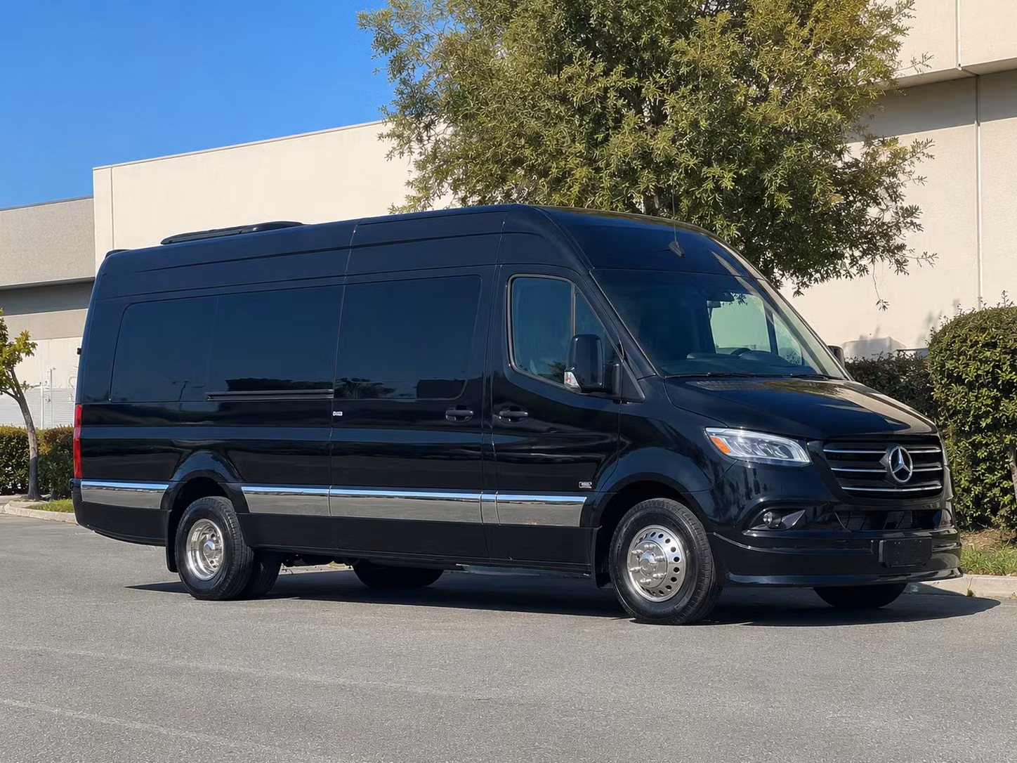 sprinter van with driver